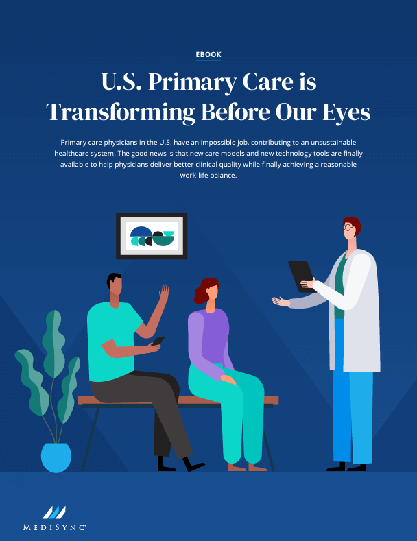 U.S. Primary Care is Transforming Before Our Eyes eBook Cover